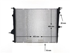 MAHLE ORIGINAL CR 1197 000S