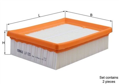 MAHLE ORIGINAL LX 925/S Číslo výrobce: 78425266. EAN: 4009026106204.