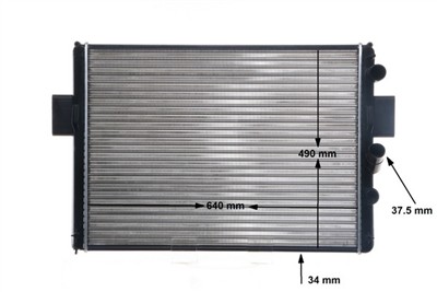 MAHLE ORIGINAL CR 633 000S Číslo výrobce: 376720361. EAN: 4057635087773.