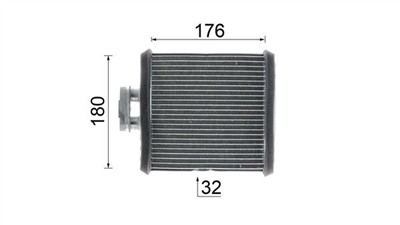 MAHLE ORIGINAL AH 75 000P Číslo výrobce: 351311111. EAN: 4057635045568.