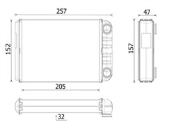 MAHLE ORIGINAL AH 258 000P