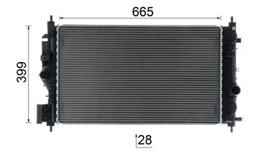 MAHLE ORIGINAL CR 2592 000P Číslo výrobce: 16486897. EAN: 4057635189095.