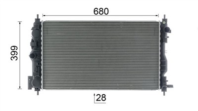 MAHLE ORIGINAL CR 2594 000P Číslo výrobce: 16486889. EAN: 4057635189170.