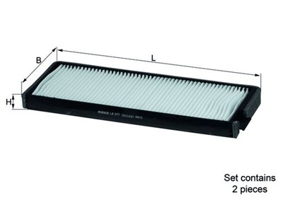 MAHLE ORIGINAL LA 377/S Číslo výrobce: 70352793. EAN: 4009026511336.