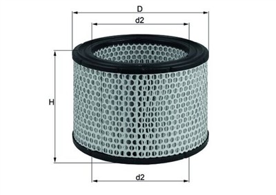 MAHLE ORIGINAL LX 248 Číslo výrobce: 77676448.