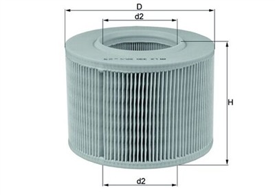 MAHLE ORIGINAL LX 330 Číslo výrobce: 78408684. EAN: 4009026001516.