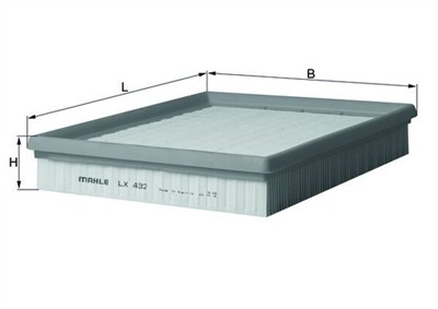 MAHLE ORIGINAL LX 432 Číslo výrobce: 77486517. EAN: 4009026001721.
