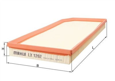 MAHLE ORIGINAL LX 1262 Číslo výrobce: 72573700. EAN: 4009026502631.