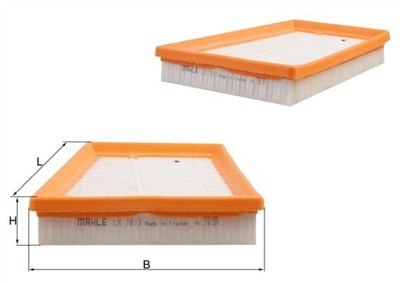 MAHLE ORIGINAL LX 1813 Číslo výrobce: 70327567. EAN: 4009026509272.