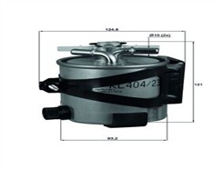 MAHLE ORIGINAL KLH 44/22