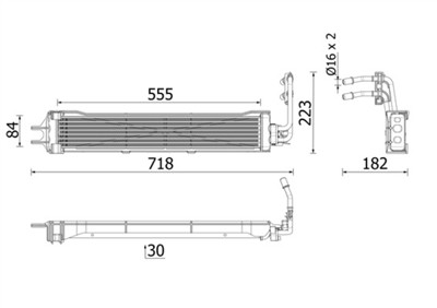 MAHLE ORIGINAL CLC 333 000P Číslo výrobce: 72543279. EAN: 4057635216388.