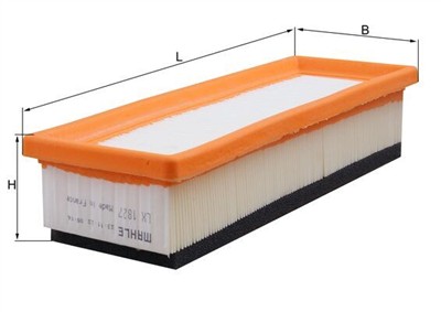 MAHLE ORIGINAL LX 1827 Číslo výrobce: 70328613. EAN: 4009026509609.