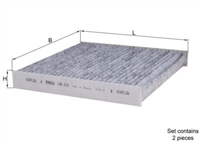 MAHLE ORIGINAL LAK 216 Číslo výrobce: 70601172. EAN: 4009026926024.