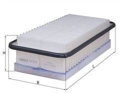 MAHLE ORIGINAL LX 3187