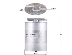 MAHLE ORIGINAL KL 659