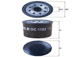 MAHLE ORIGINAL OC 1183