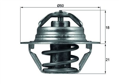 MAHLE ORIGINAL TX 100 89D Číslo výrobce: 70808639. EAN: 4250192995950.