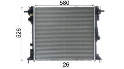 MAHLE ORIGINAL CR 2599 000P Číslo výrobce: 72523558. EAN: 4057635189880.