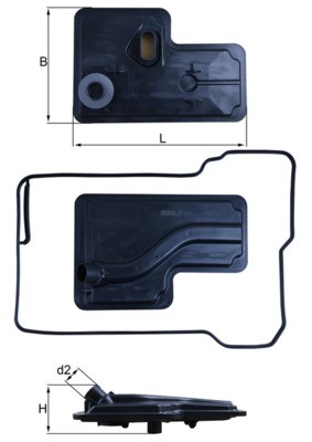 MAHLE ORIGINAL HX 270D Číslo výrobce: 72554034. EAN: 4057635221177.