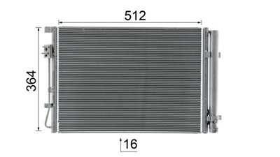 MAHLE ORIGINAL AC 1056 000S Číslo výrobce: 72529232.