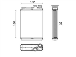 MAHLE ORIGINAL AH 266 000P