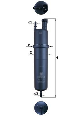 MAHLE ORIGINAL KL 1131 Číslo výrobce: 72561074. EAN: 4057635226608.