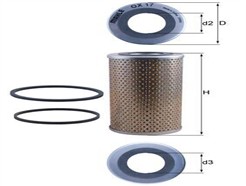 MAHLE ORIGINAL OX 17D