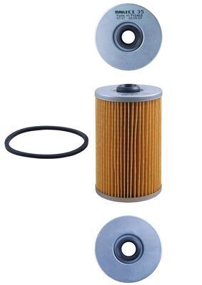 MAHLE ORIGINAL KX 35 Číslo výrobce: 72008969. EAN: 4009026000601.
