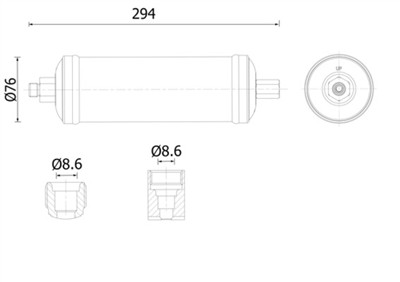 MAHLE ORIGINAL AD 320 000S Číslo výrobce: 72536478. EAN: 4057635212137.