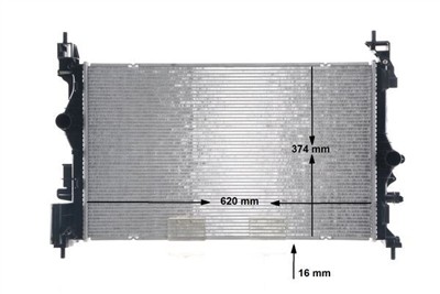 MAHLE ORIGINAL CR 1198 000S Číslo výrobce: 376756634. EAN: 4057635094207.