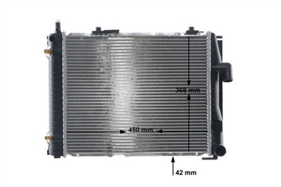 MAHLE ORIGINAL CR 257 000S Číslo výrobce: 8MK 376 711-364. EAN: 4057635082556.