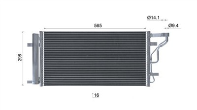 MAHLE ORIGINAL AC 1152 000S Číslo výrobce: 72559148.