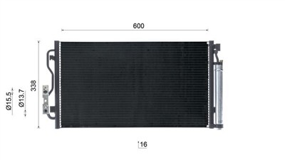 MAHLE ORIGINAL AC 1095 000S Číslo výrobce: 72530673.