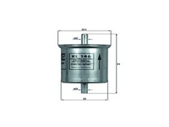 MAHLE ORIGINAL KL 146