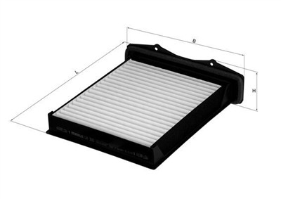 MAHLE ORIGINAL LA 360 Číslo výrobce: 70347262. EAN: 4009026510094.