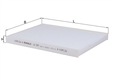 MAHLE ORIGINAL LA 587 Číslo výrobce: 70591309. EAN: 4009026920701.