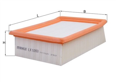 MAHLE ORIGINAL LX 5353 Číslo výrobce: 72525503. EAN: 4057635191029.
