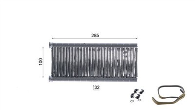 MAHLE ORIGINAL AH 334 000P Číslo výrobce: 72563916. EAN: 4057635230124.