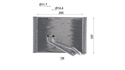 MAHLE ORIGINAL AE 212 000S Číslo výrobce: 72558646.