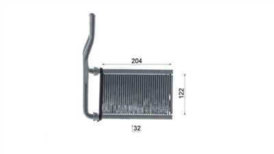 MAHLE ORIGINAL AH 342 000S Číslo výrobce: 72566452. EAN: 4057635234399.
