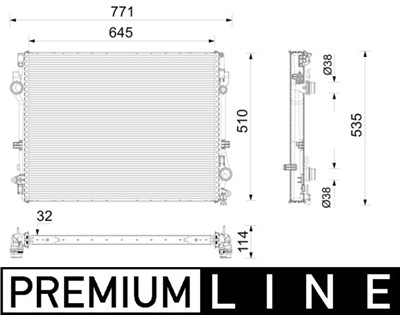 MAHLE ORIGINAL CR 2787 000P Číslo výrobce: 72574226.