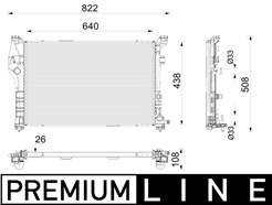 MAHLE ORIGINAL CR 2786 000P
