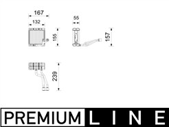 MAHLE ORIGINAL AE 261 000P