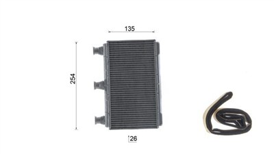 MAHLE ORIGINAL AH 115 000S Číslo výrobce: 72566416. EAN: 4057635234313.