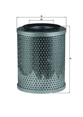 MAHLE ORIGINAL LX 196 Číslo výrobce: 78445512. EAN: 4009026104231.