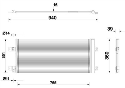 MAHLE ORIGINAL AC 1158 000P Číslo výrobce: 72559699. EAN: 4057635224147.