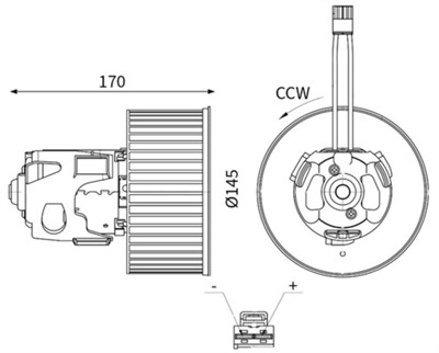MAHLE ORIGINAL AB 150 000S Číslo výrobce: 72571181. EAN: 4057635238953.