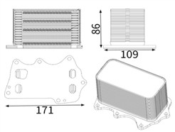 MAHLE ORIGINAL CLC 350 001S