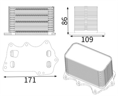 MAHLE ORIGINAL CLC 350 001S Číslo výrobce: 72570248.