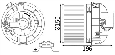 MAHLE ORIGINAL AB 449 000S Číslo výrobce: 72577323.